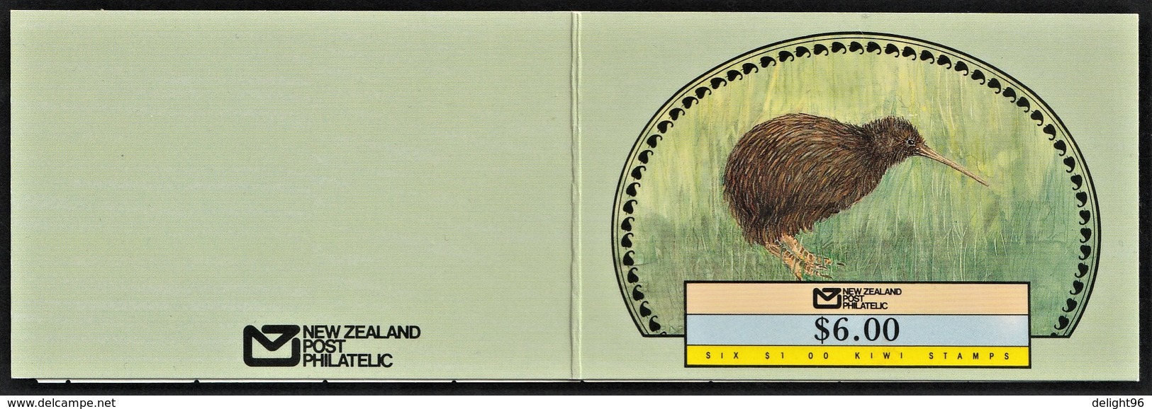 1988 New Zealand Round Kiwi Booklet (** / MNH / UMM) - Kiwis