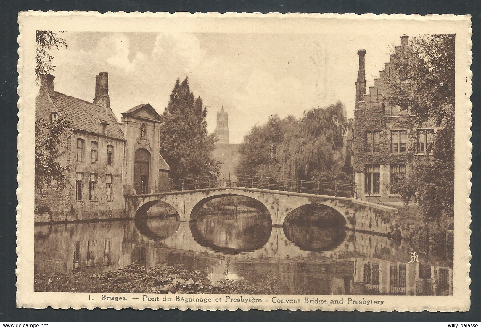 +++ CPA - BRUGGE - BRUGES - Pont Du Béguinage Et Presbytère  // - Brugge