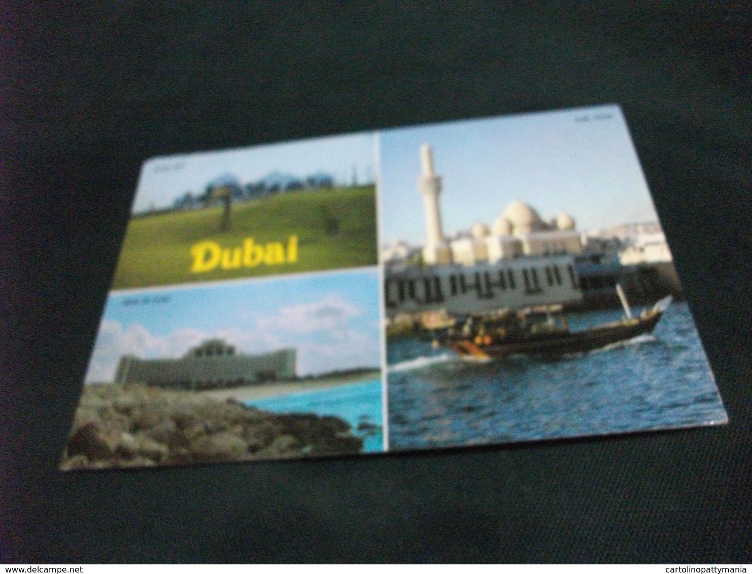 MOSCHEA LA MOSQUEE MOSQUE ARAB DHOW  HOTEL JEBEL DUBAI GOLF  DUBAI PIEGA ANG. - Dubai
