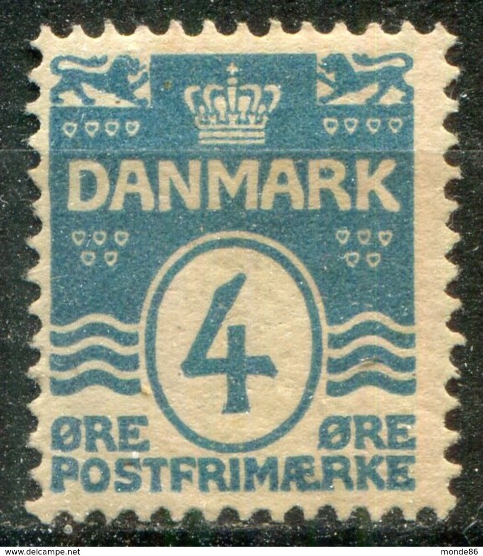 DANEMARK -  Y&T  N° 51 *...perf 12,5 - Unused Stamps