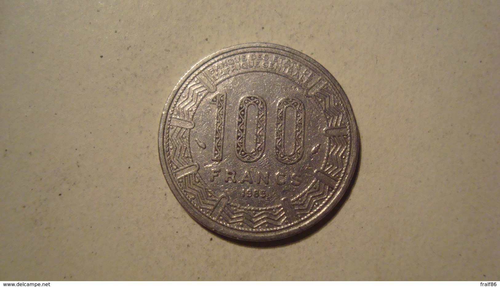 MONNAIE GABON 100 FRANCS 1985 - Gabun