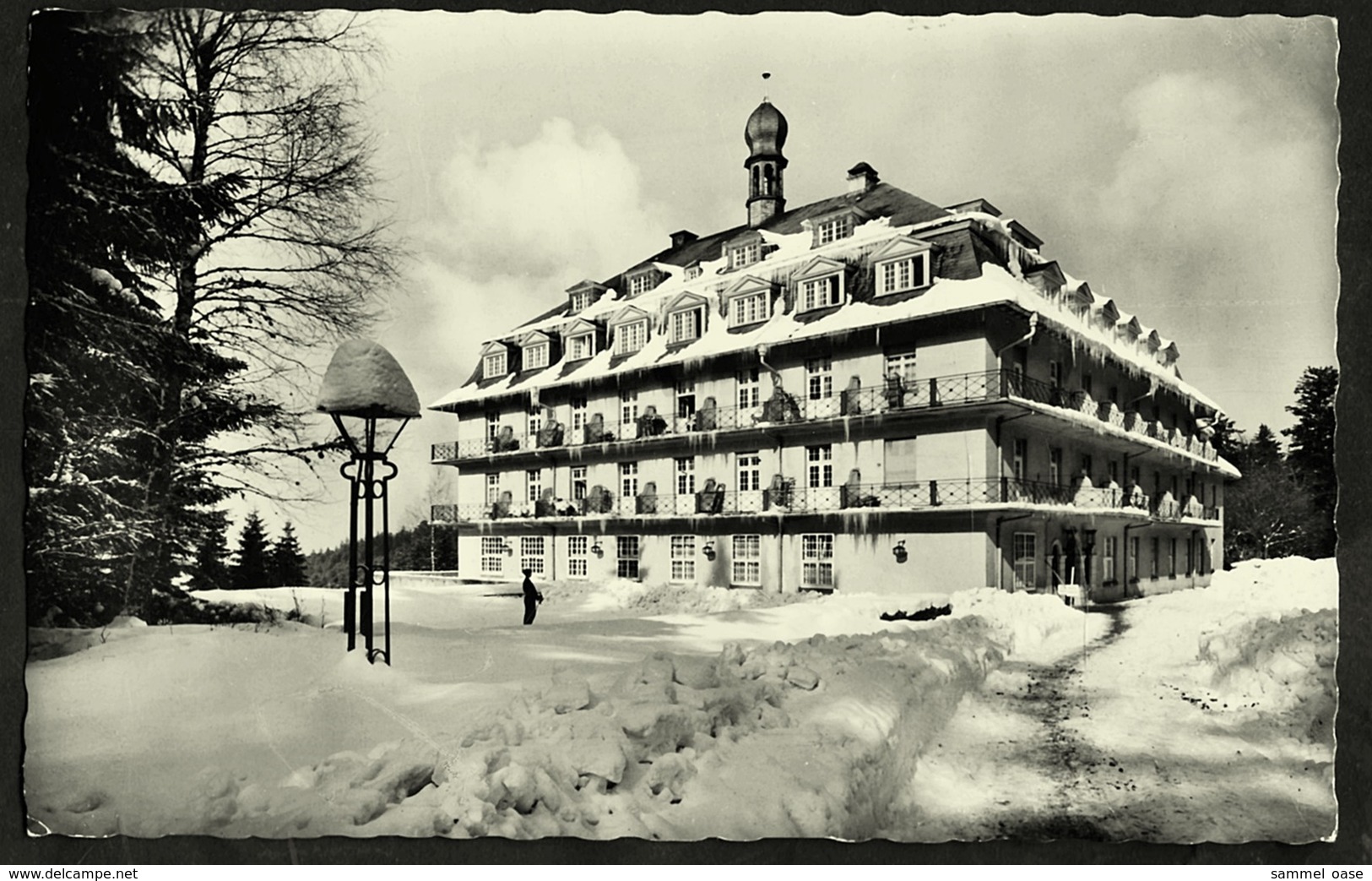 Sanatorium Bühlerhöhe / Schwarzwald  -   Ansichtskarte Ca. 1961   (12953) - Buehl