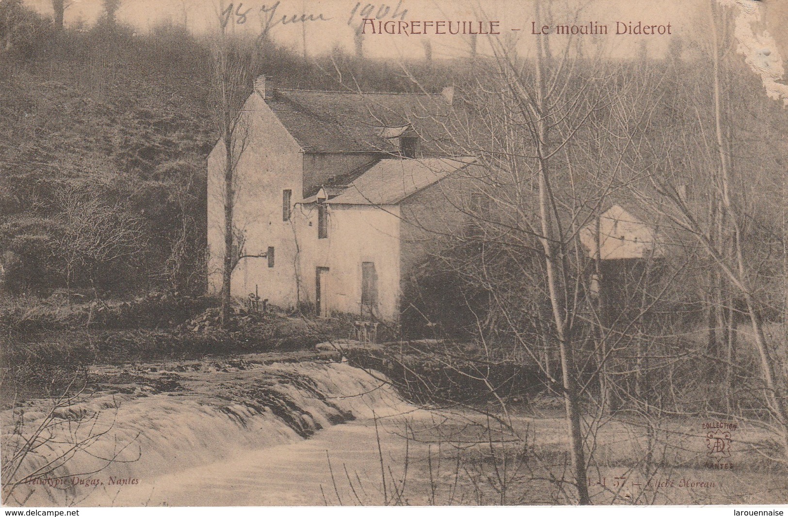 44 - AIGREFEUILLE  - Le Moulin Diderot - Aigrefeuille-sur-Maine