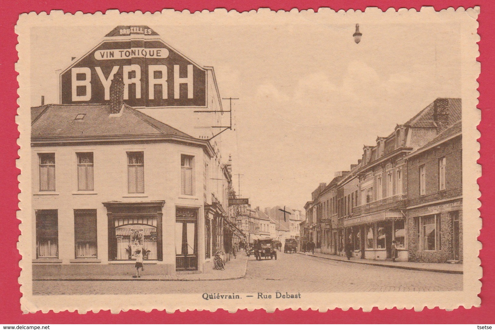 Quiévrain  - Rue Debast - 1933  ( Voir Verso ) - Quievrain