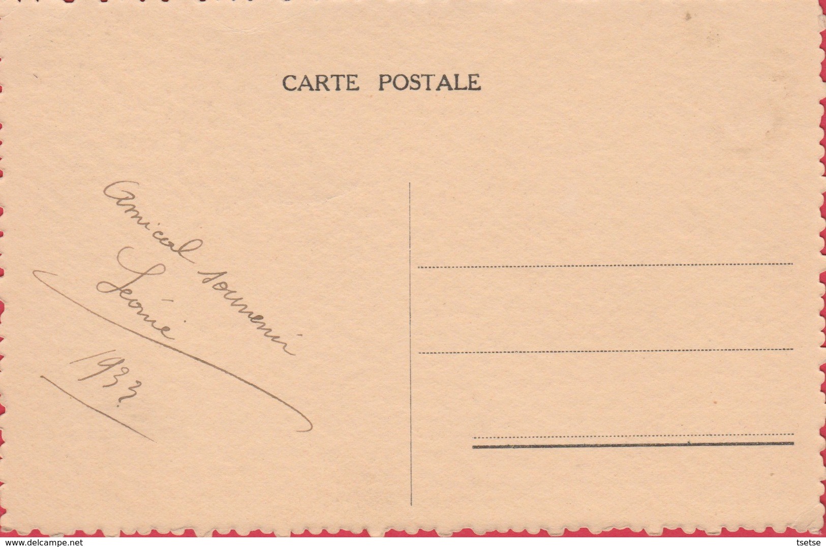 Quiévrain  - Rue Debast - 1933  ( Voir Verso ) - Quiévrain
