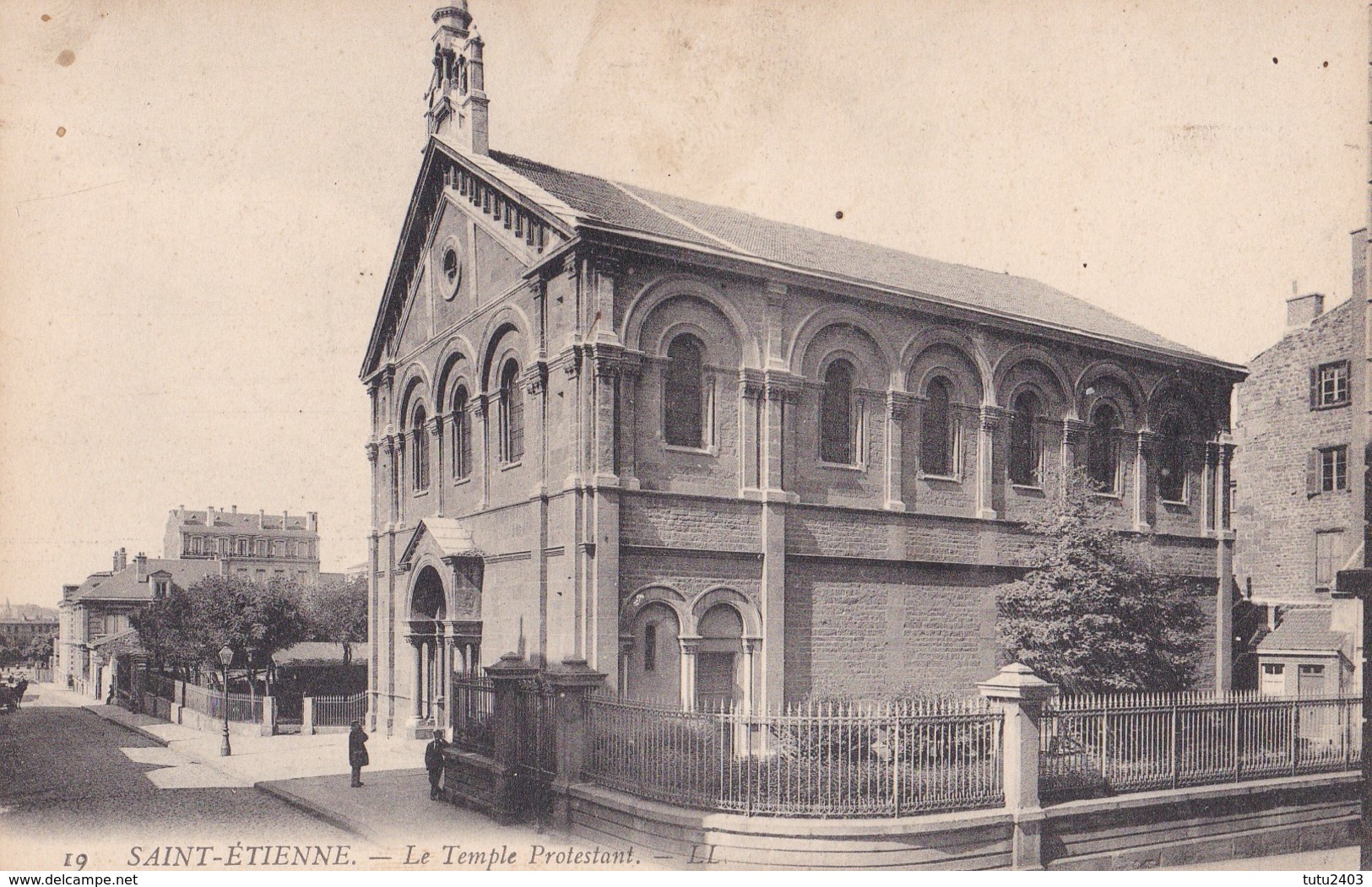 19 SAINT ETIENNE                         Le Temple Protestant - Saint Etienne