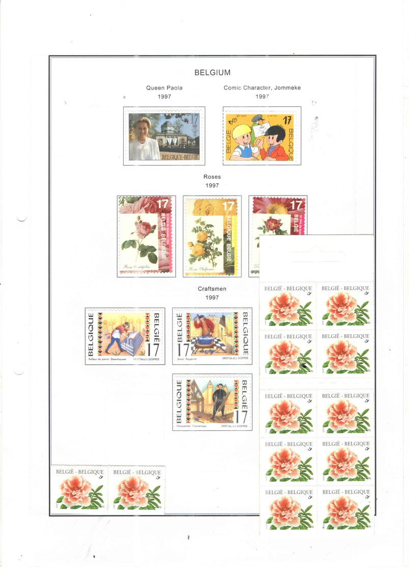 Belgio 1997 Queen Paola  Scott.1652 See Scan On Scott.Album 1961/1990 - Unused Stamps