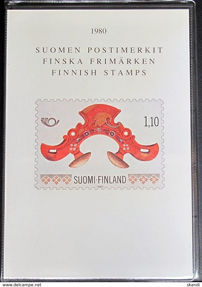 FINNLAND 1980 Mi-Nr. 862-75 Jahresmappe - Year Set ** MNH - Ganze Jahrgänge