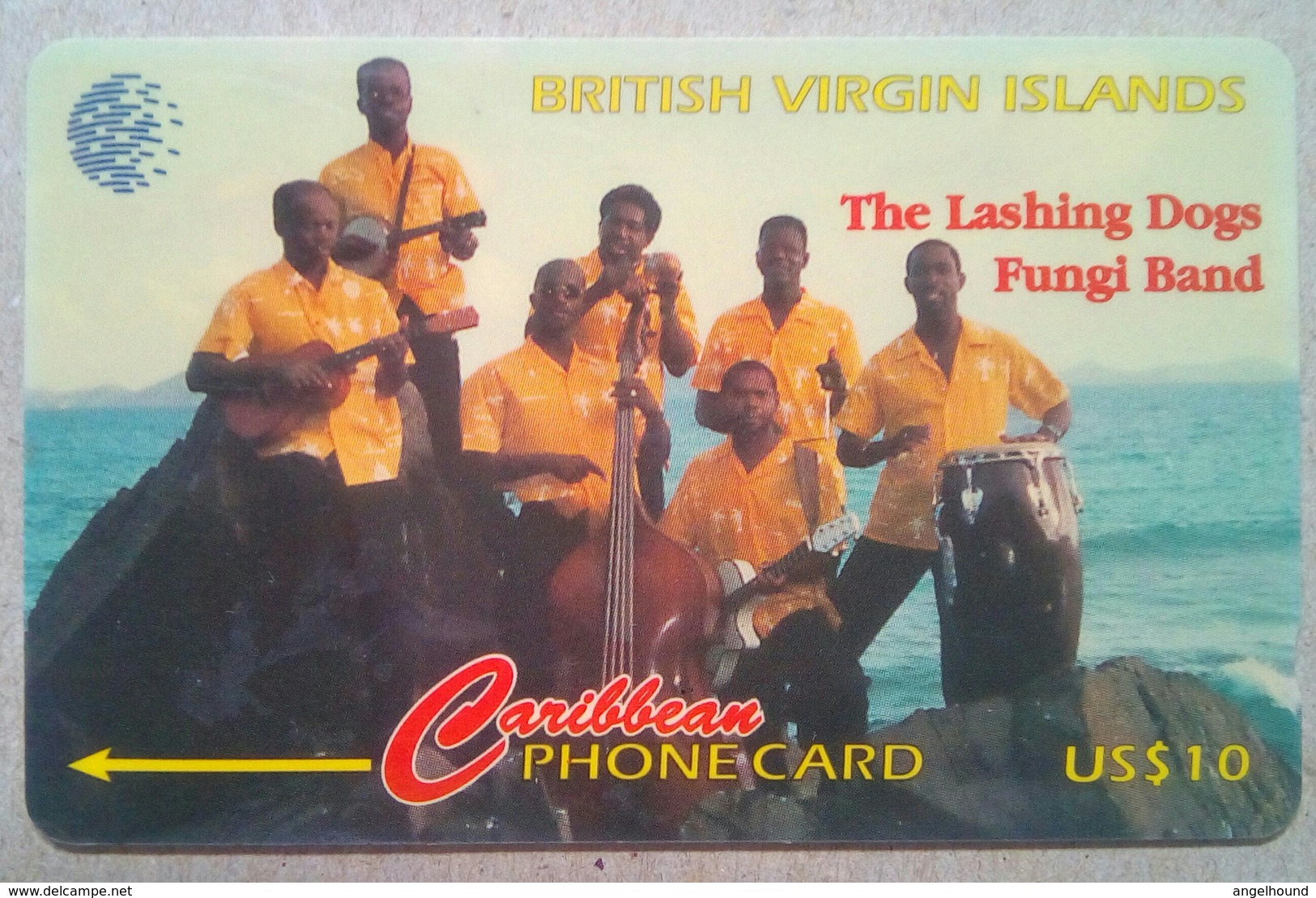 143CBVC  Lashing Dogs Band Englsh Rev. - Vierges (îles)