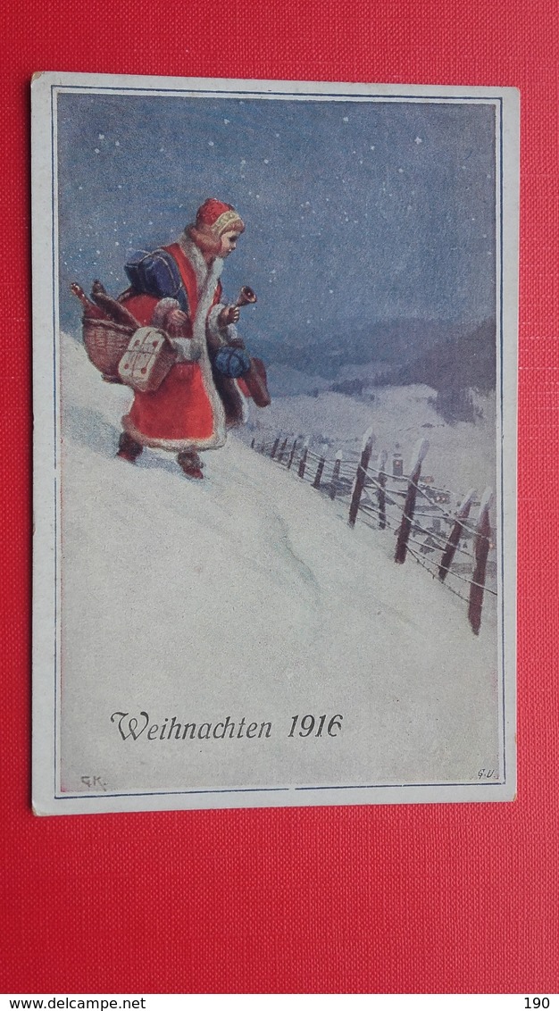 Weihnachten 1916.ROTES KREUZ - Weltkrieg 1914-18