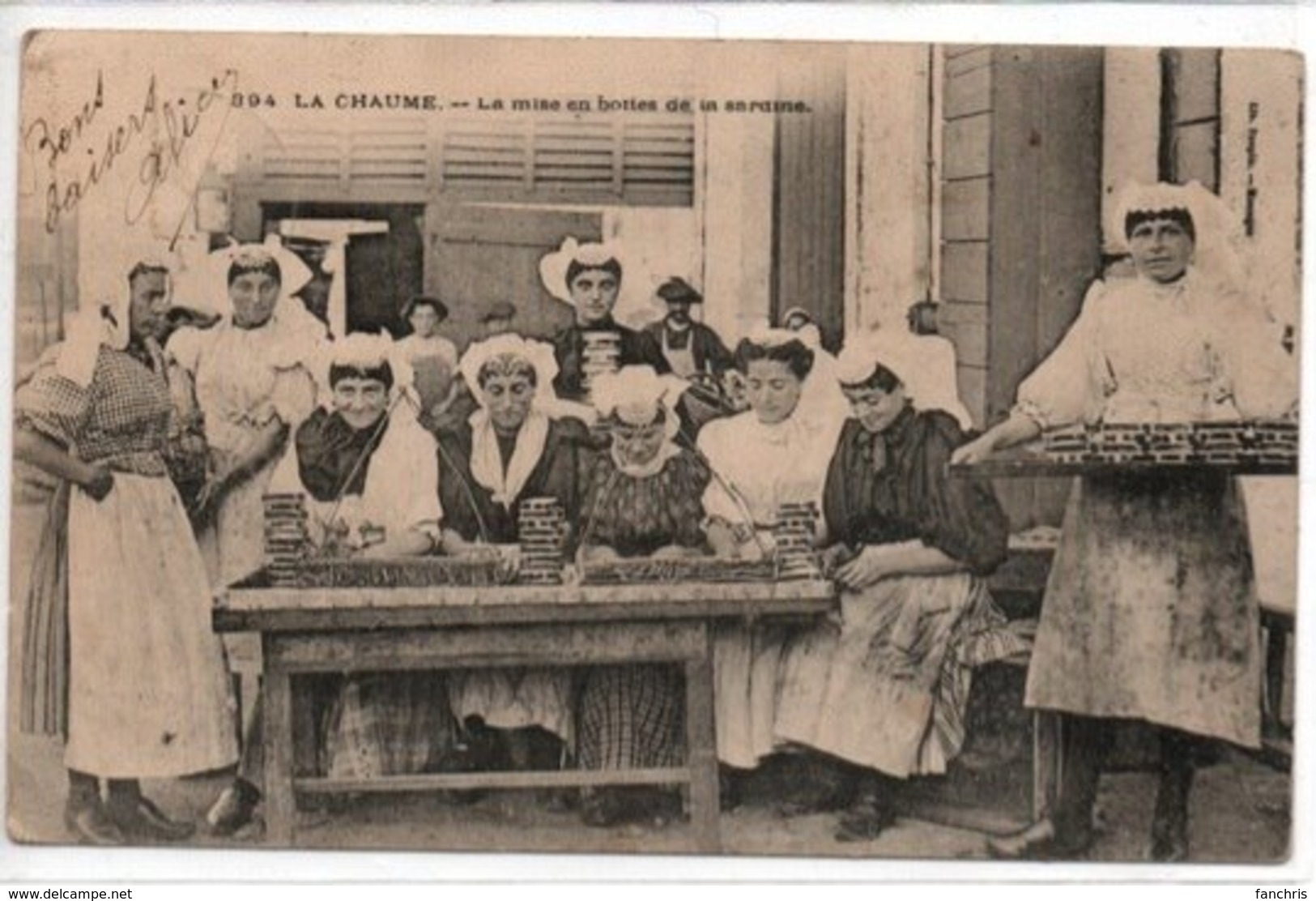 La Chaume- La Mise En Boites De La Sardine - Sables D'Olonne