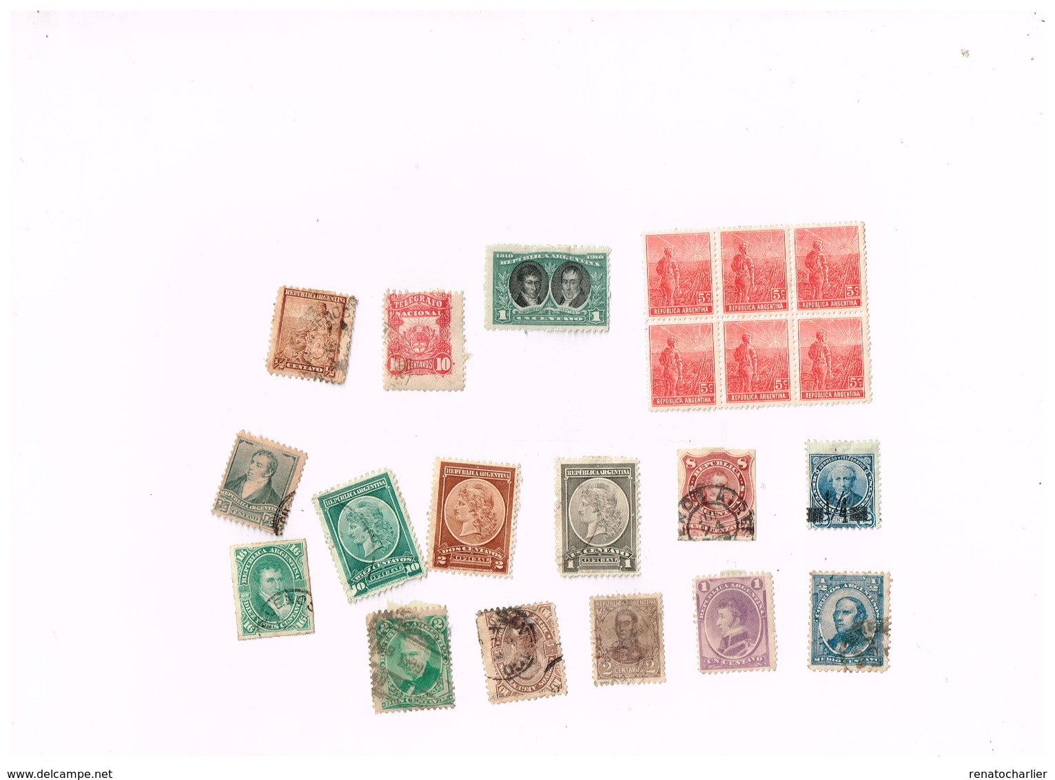 Lot De 26  Timbres Oblitérés.(anciens) - Lots & Serien