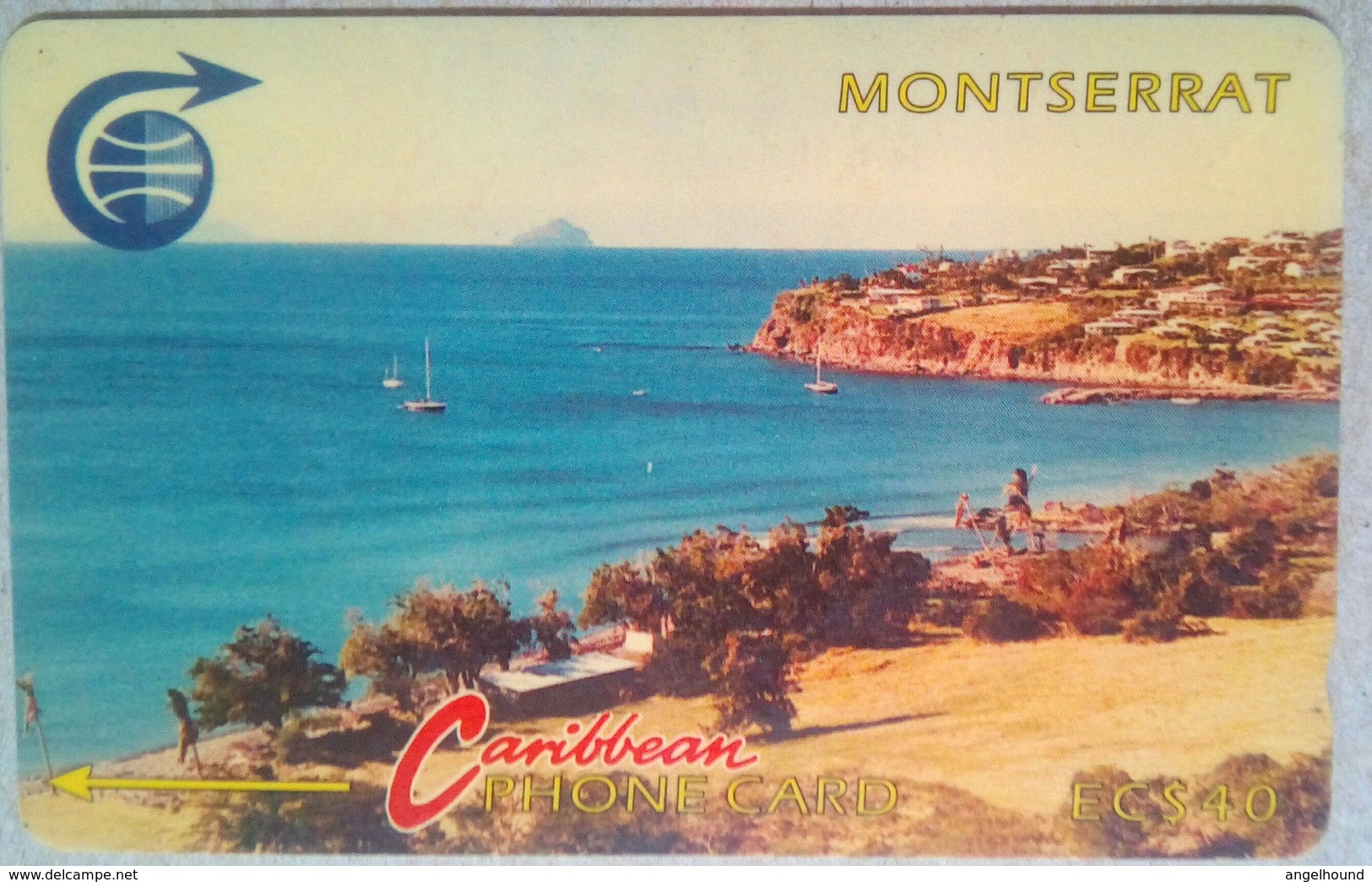 Montserrat EC $40 3CMTC "Redonda Bay" - Montserrat