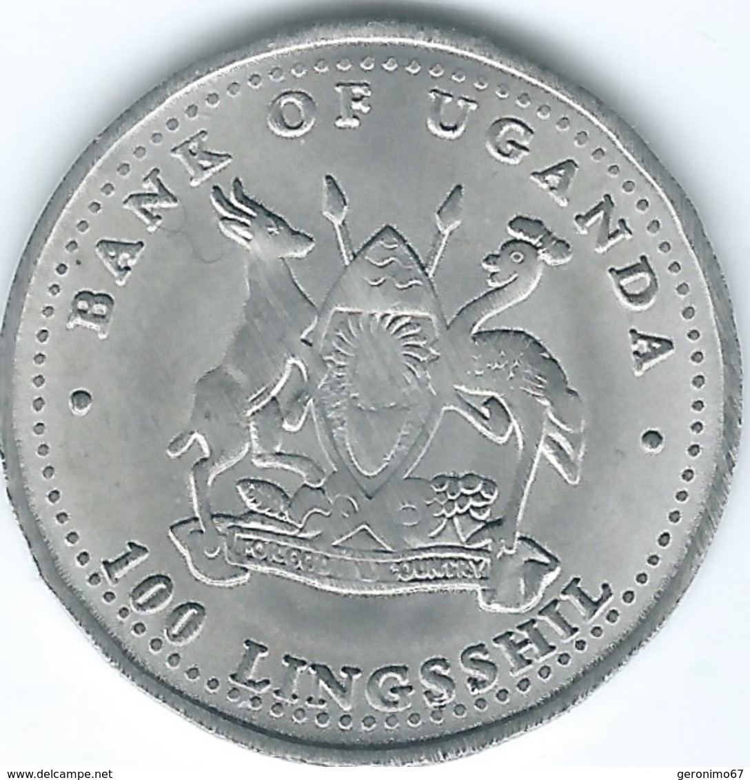 Uganda - 2004 - 100 Lingshshil - KM195 - Goat - Oeganda