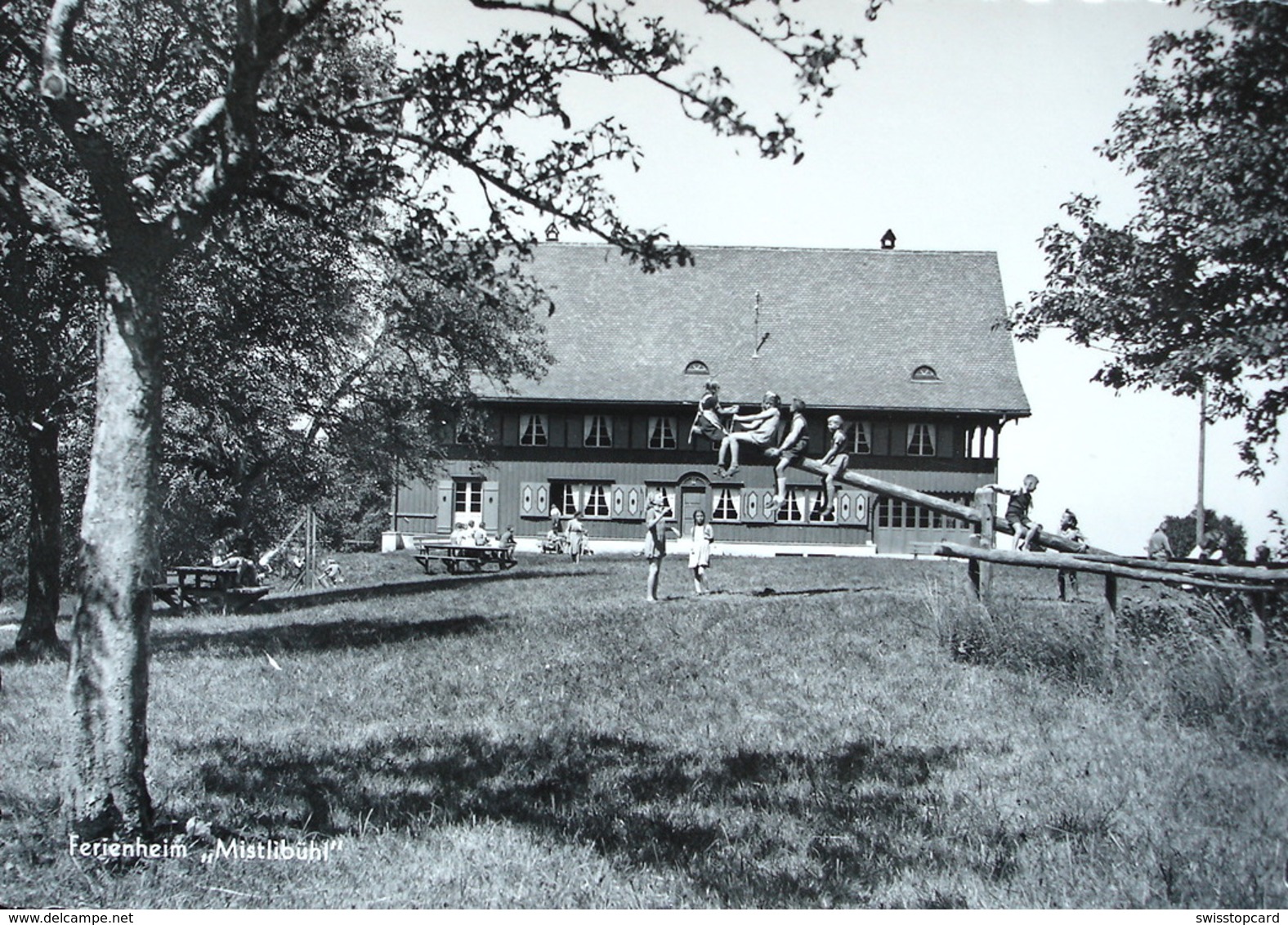 RICHTERSWIL Ferienheim Mistlibühl Gel. 1952 V. Hütten Zürich Photo Hch Streuli Richterswil - Hütten