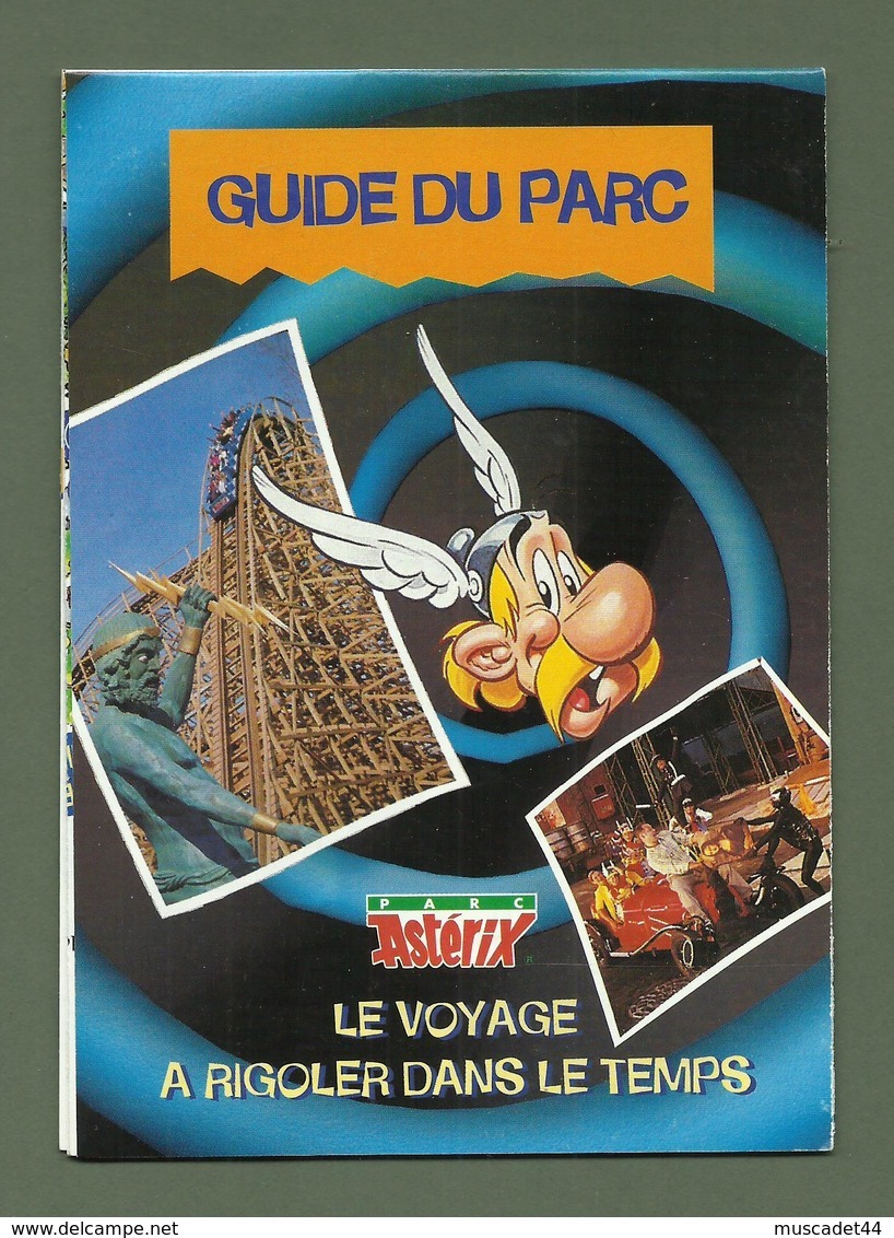 GUIDE DU PARC ASTERIX 1998 LE VOYAGE A RIGOLER LE TEMPS - Tourism