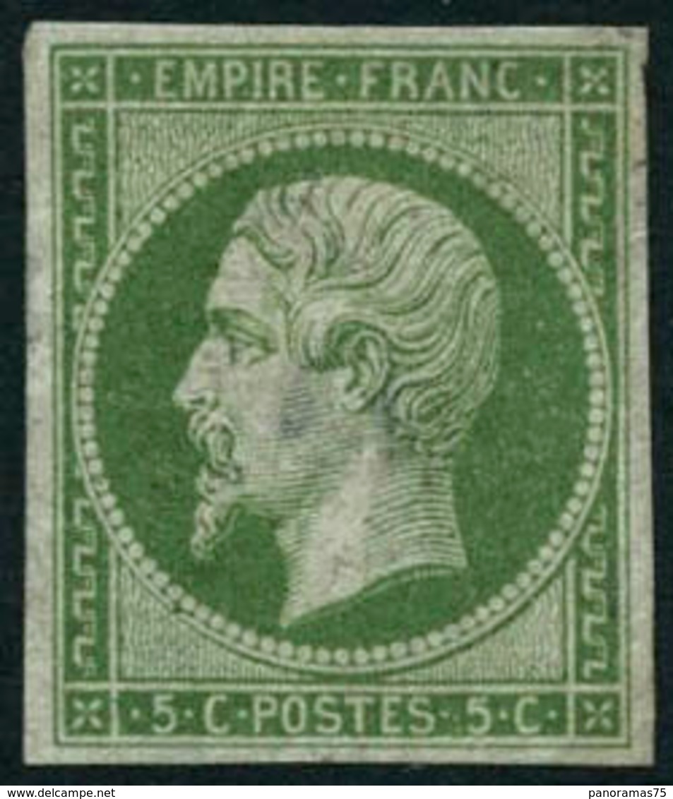 ** N°12 5c Vert - TB - 1853-1860 Napoleone III