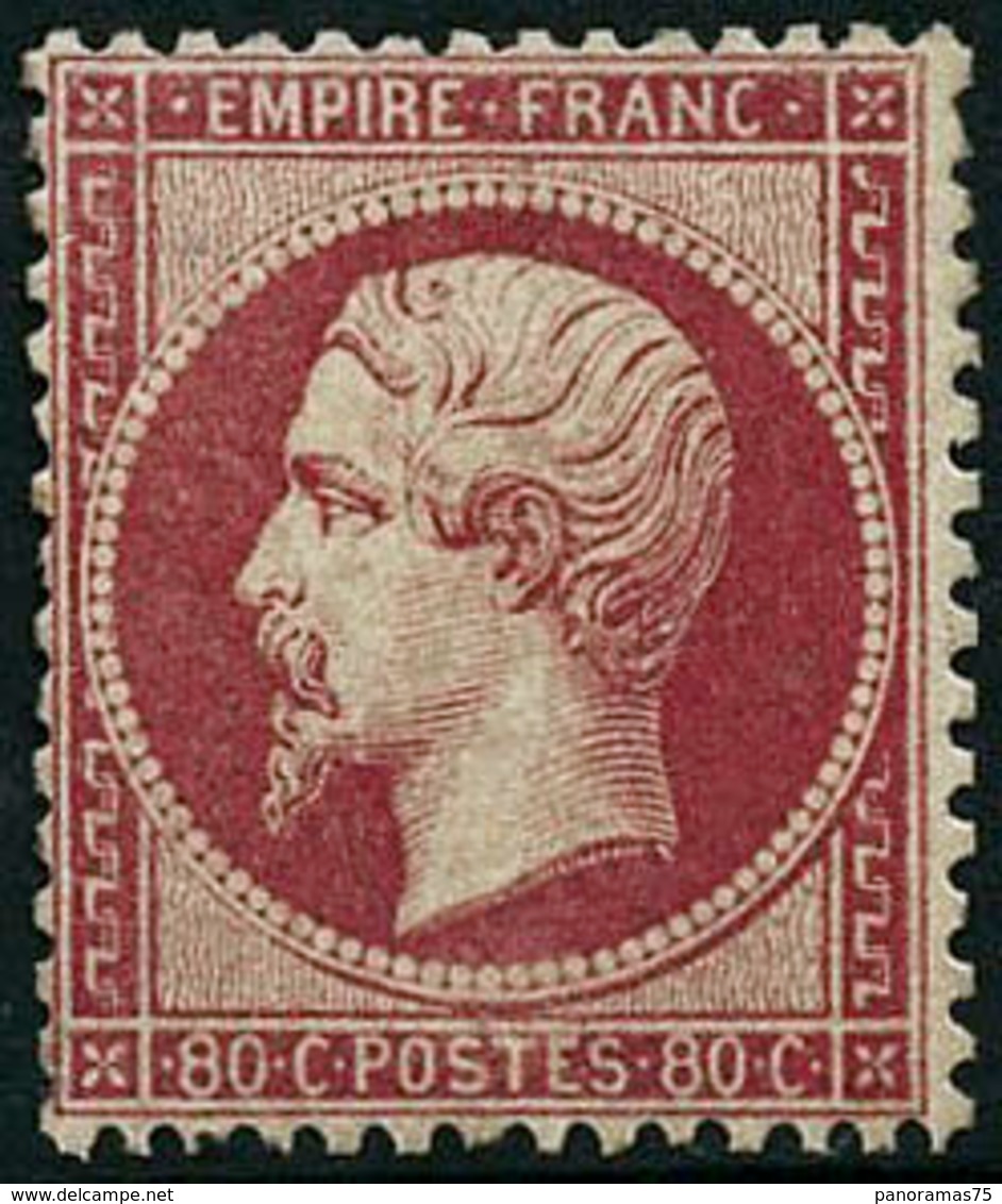 * N°24 80c Rose, Quasi SC - TB - 1862 Napoléon III.