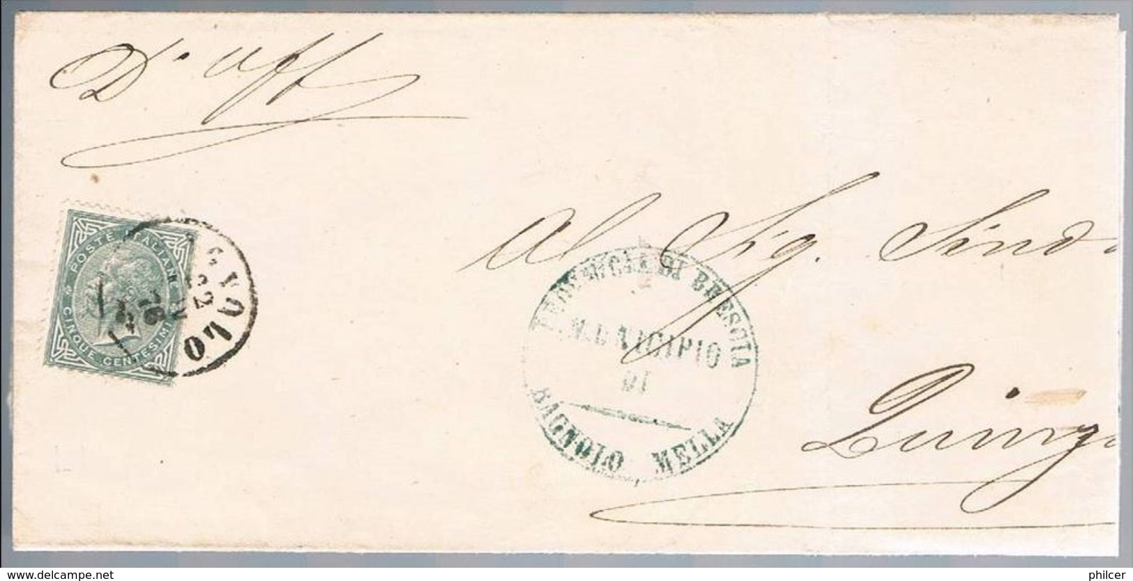 Italia, 1876, Municipio De Brescia - Other & Unclassified