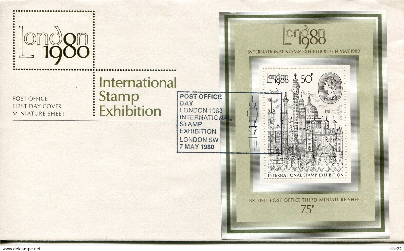 Great Britain FDC Or Special Occation Envelope - Stamp Exhibition - Ohne Zuordnung
