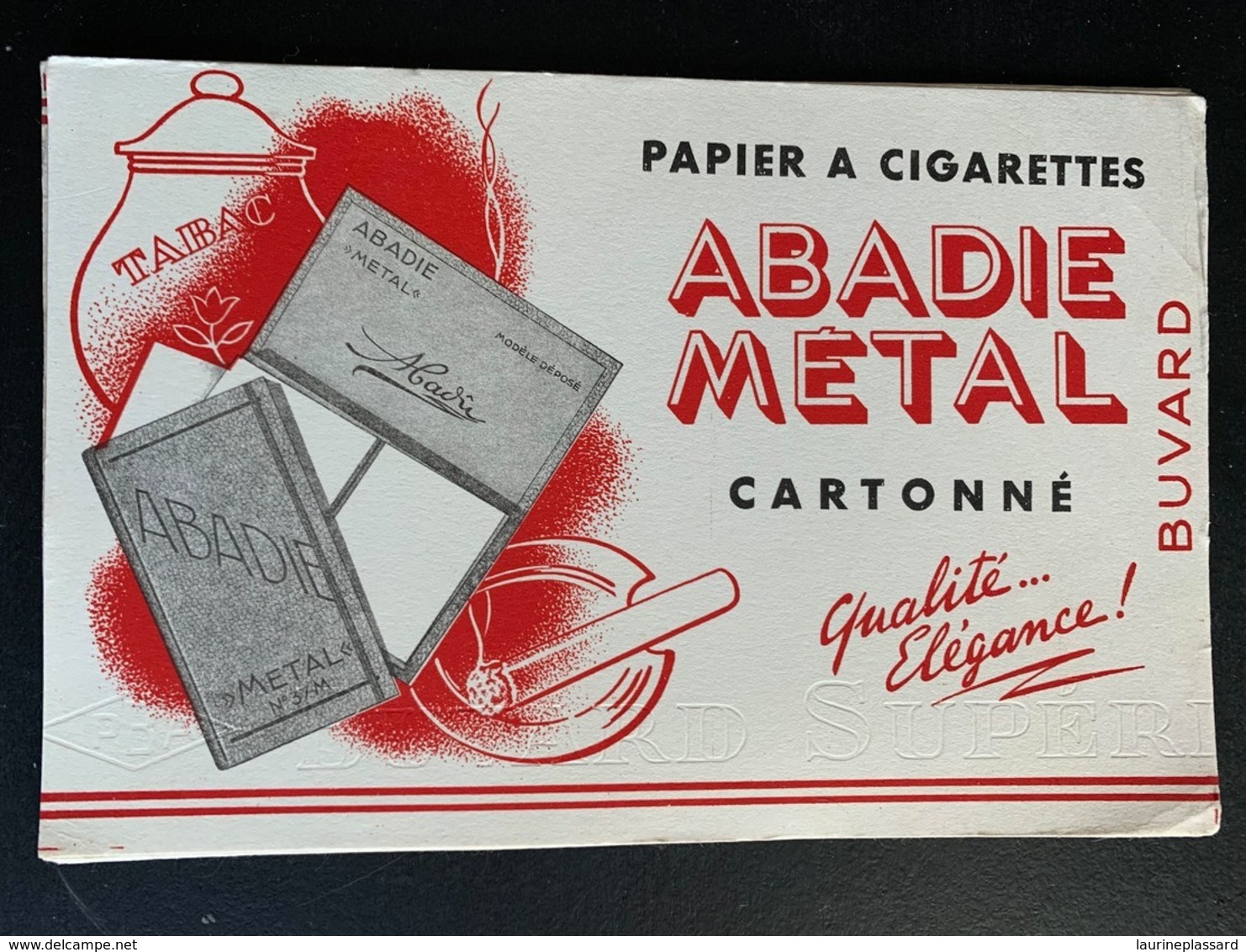 5 BUVARDS ABADIE METAL - Tabak & Cigaretten
