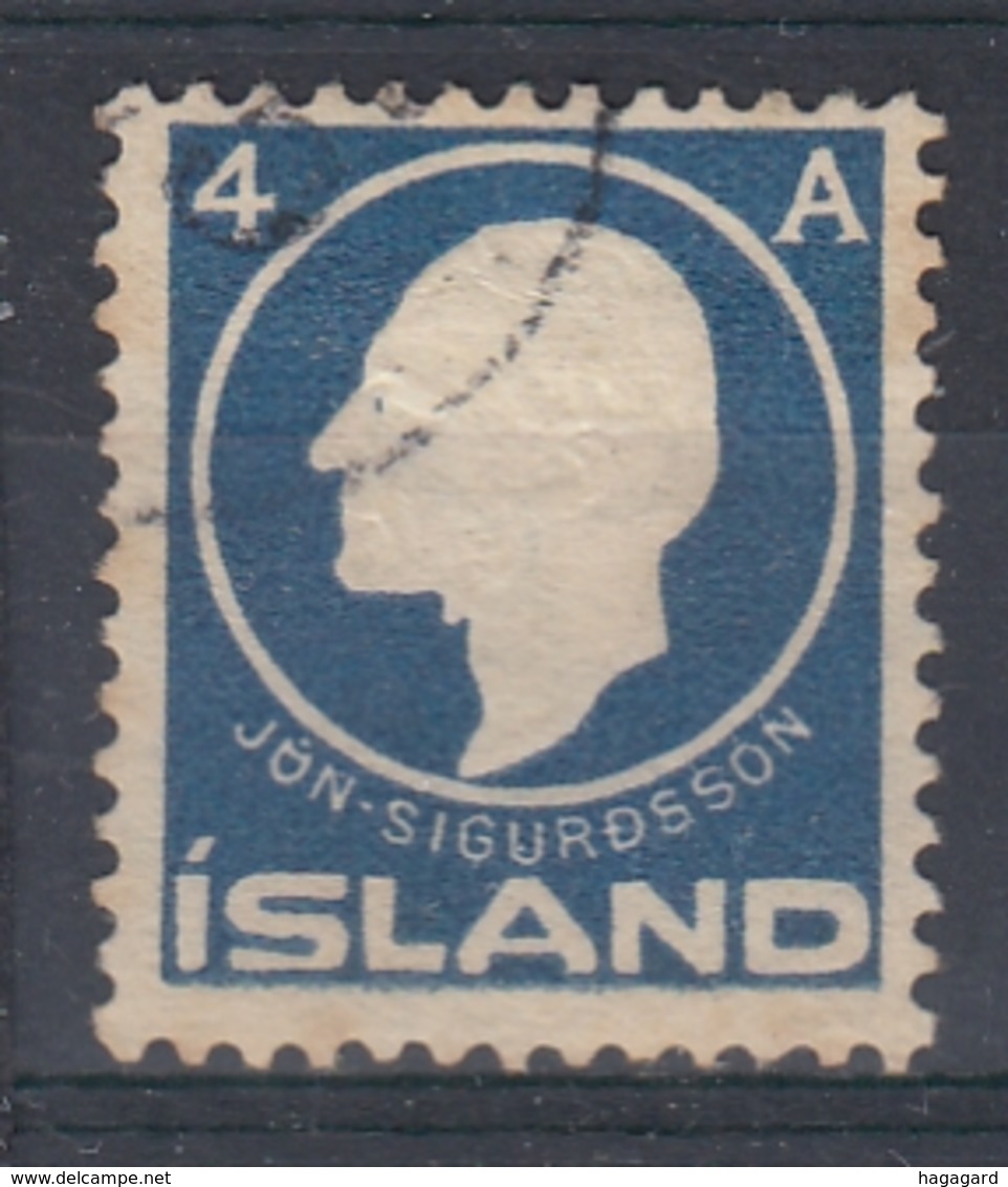 +Iceland 1911. Jon Sigurdsson. AFA / MICHEL 65. Cancelled - Used Stamps