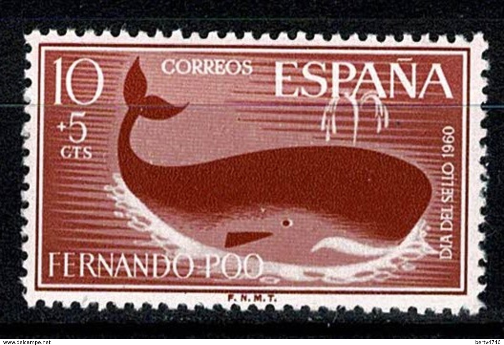 Fernando Poo 1960 MNH - Edifil 192**, Mi 188** MNH - Fernando Po