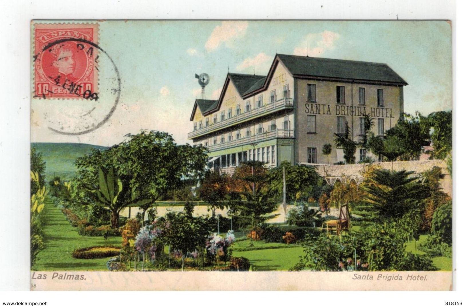 Las Palmas    Santa Brigida Hotel 1909 - La Palma