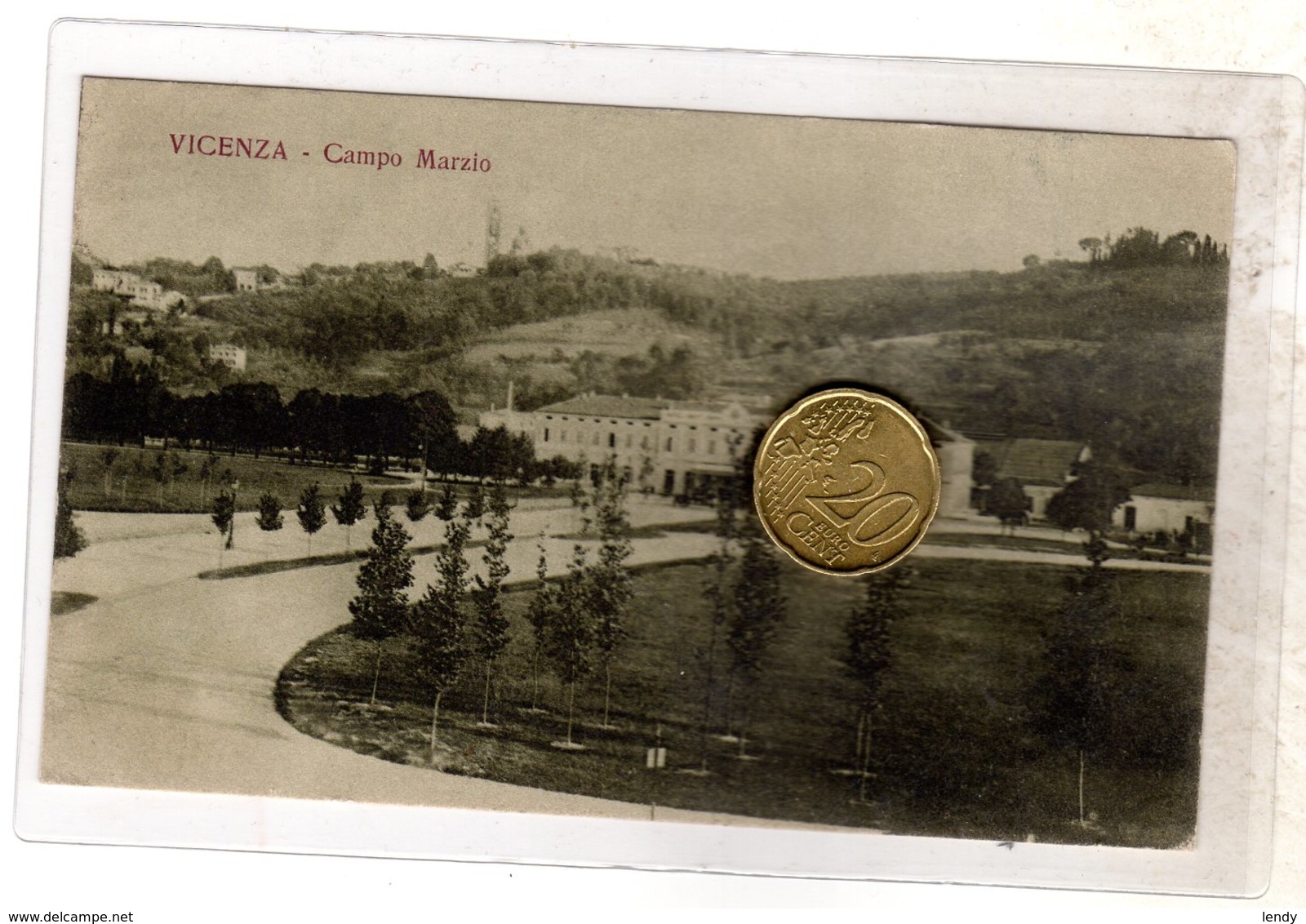 VICENZA CAMPO MARZIO   VIAGGIATA 1911 RARA - Vicenza