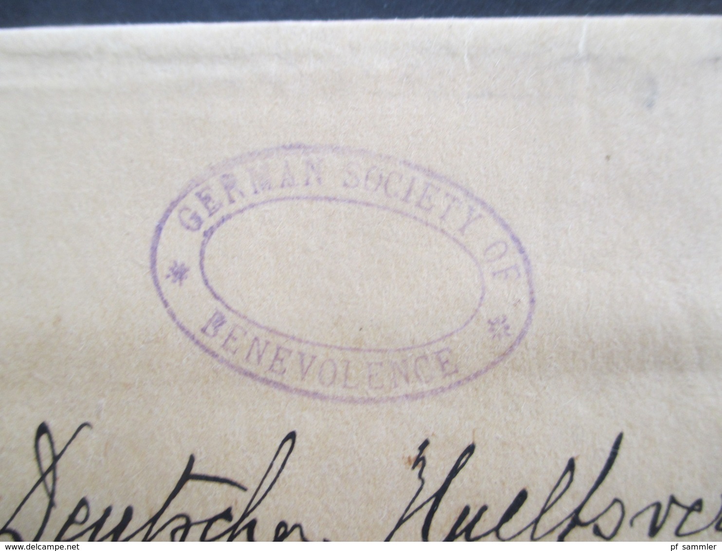 GB 1905 Streifband Mit Zusatzfrankatur Stempel German Society Of Benevolence Nach Alexandrien Ägypten Gesendet - Brieven En Documenten