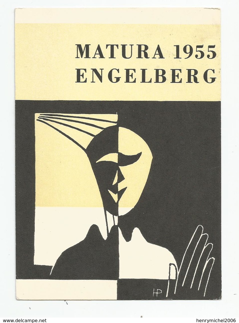 Suisse Ow Obwald Engelberg Matura 1955 - Engelberg