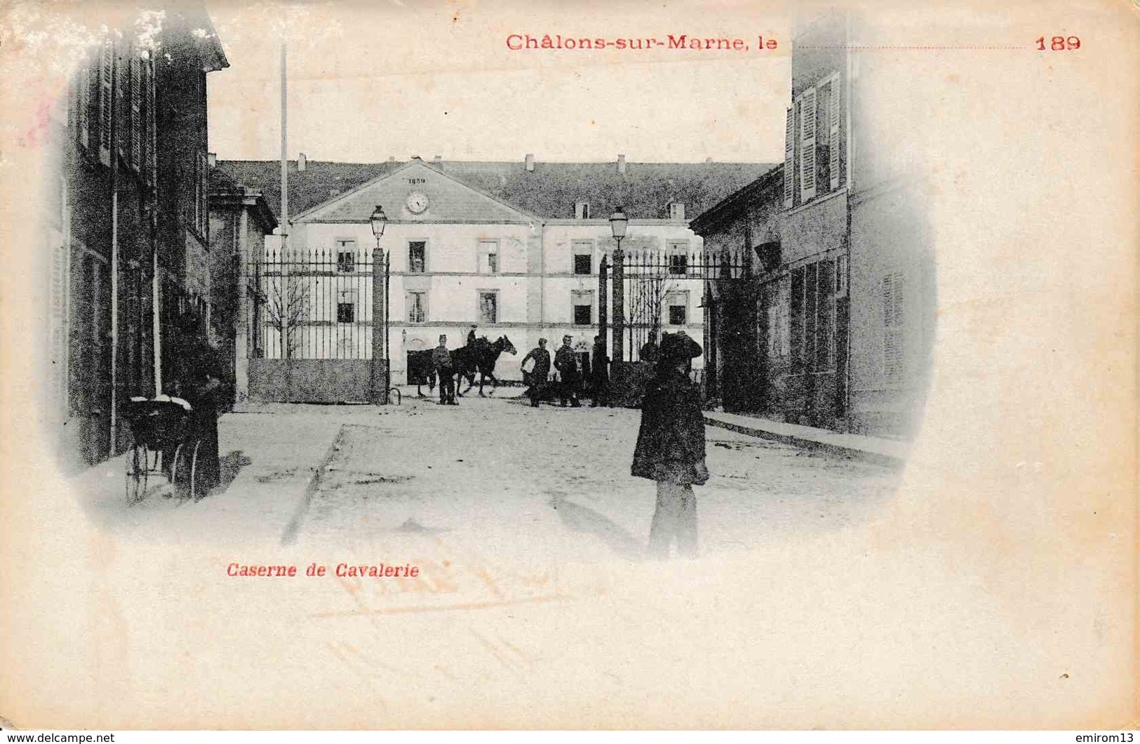 51 Chalons Sur Marne Caserne De La Cavalerie - Châlons-sur-Marne