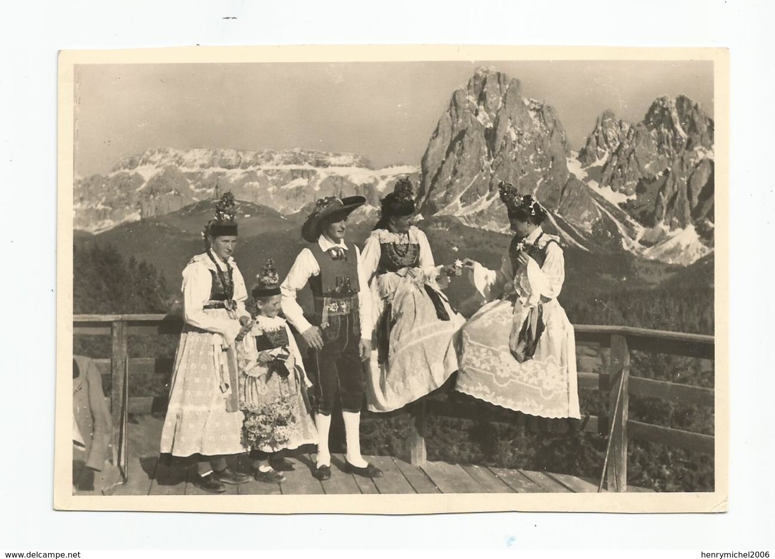 Italie Italia Italy - Bolzano Bozen Costumi Di Val Gardena Dolomiti - Bolzano (Bozen)