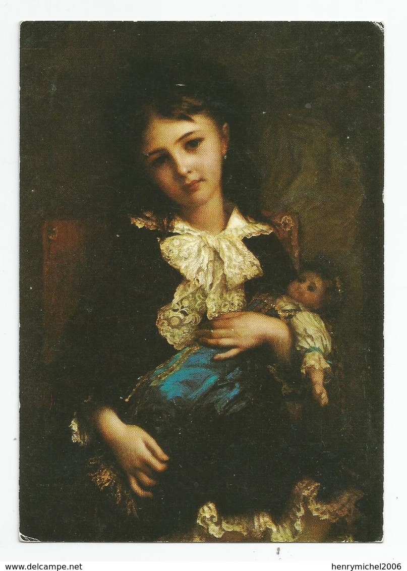 Cpm Peintre  Hébert De La Tronche, 38 Isère, Portrait De Catherine Du Bouchage Enfant 1879 Musée De Paris - La Tronche