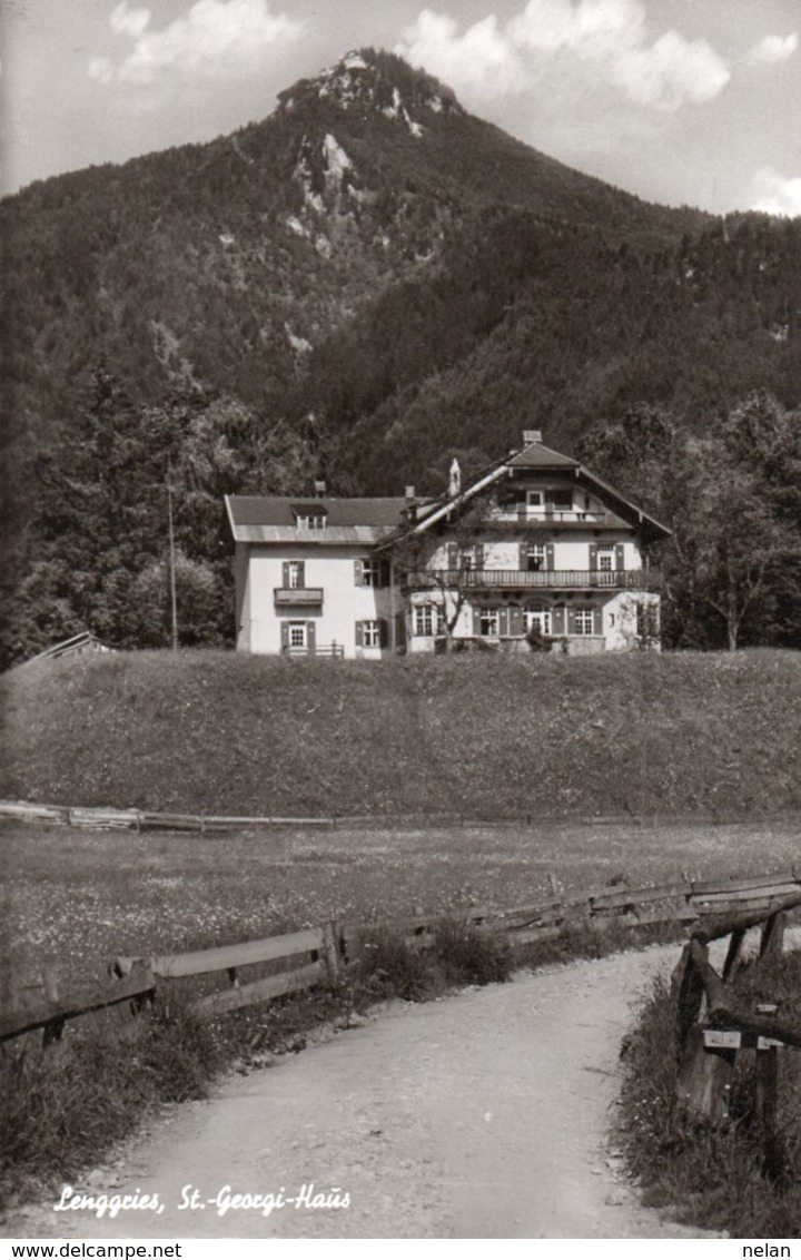 LENGGRIES-ST. GEORGI HAUS-REAL PHOTO - Lenggries