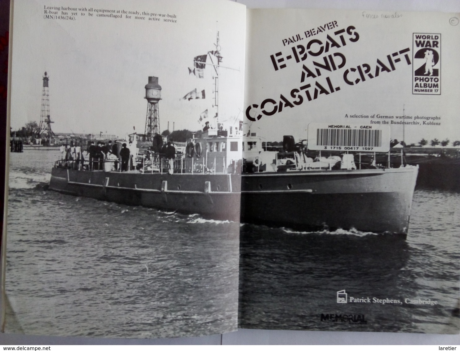 E-BOATS AND COASTAL CRAFT By Paul Beaver - Livre En Anglais - WW2 - War 1939-45