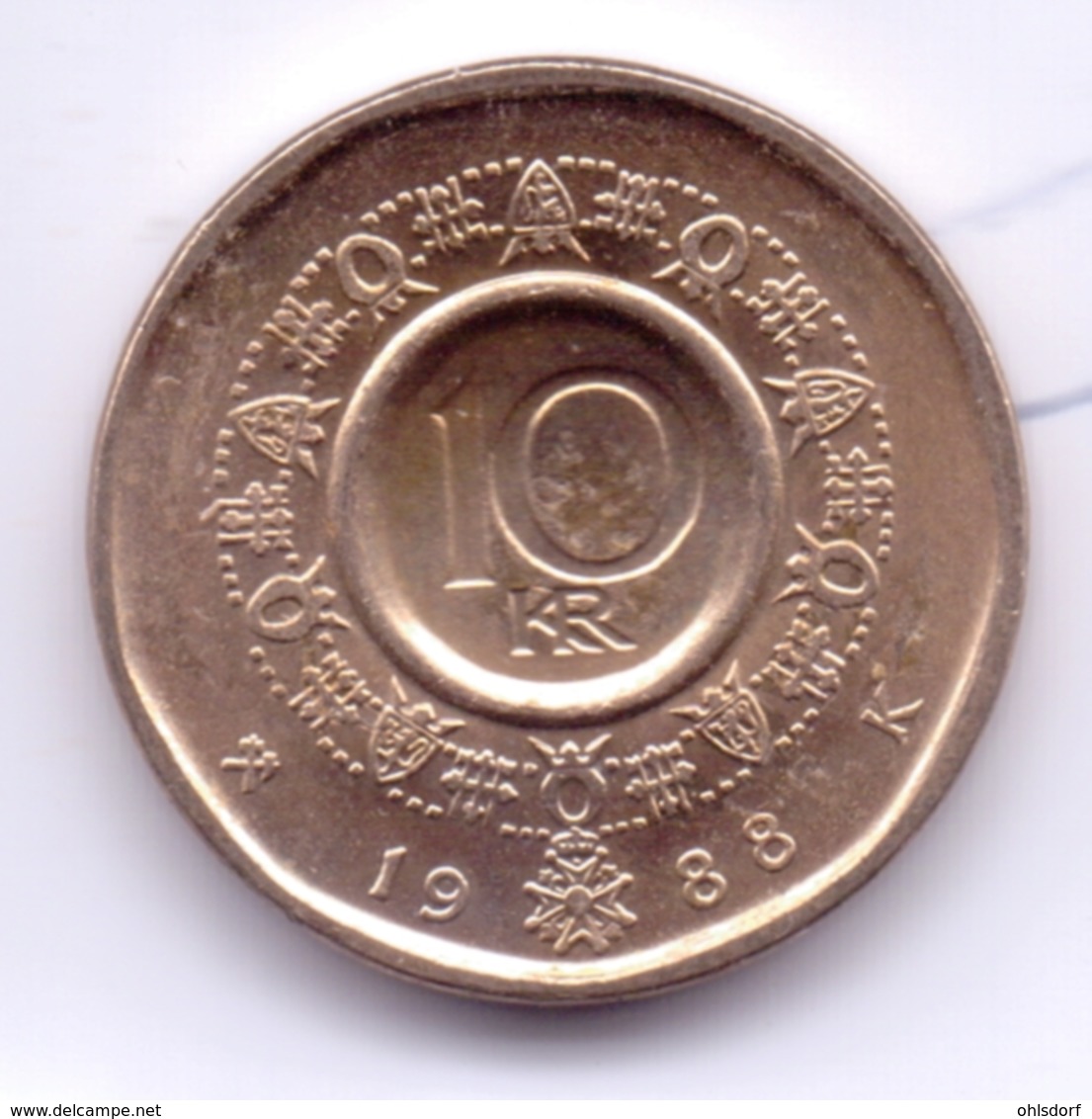 NORGE 1988: 10 Kroner, KM 427 - Norway