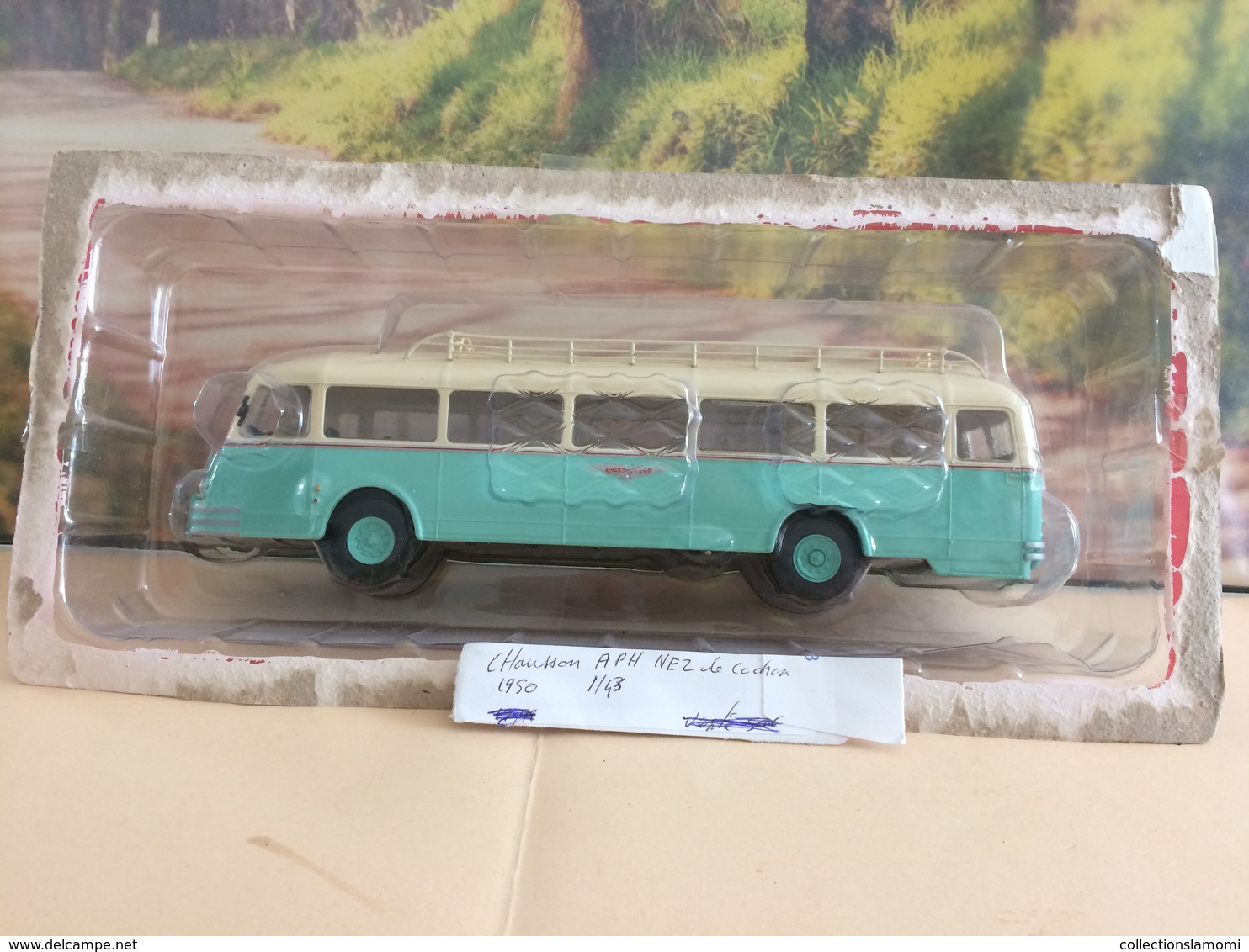 Bus-  Chausson APH de Cochon - 1950 - échelle 1/43  Neuf Métal - Voir photos (envoie Colissimo)