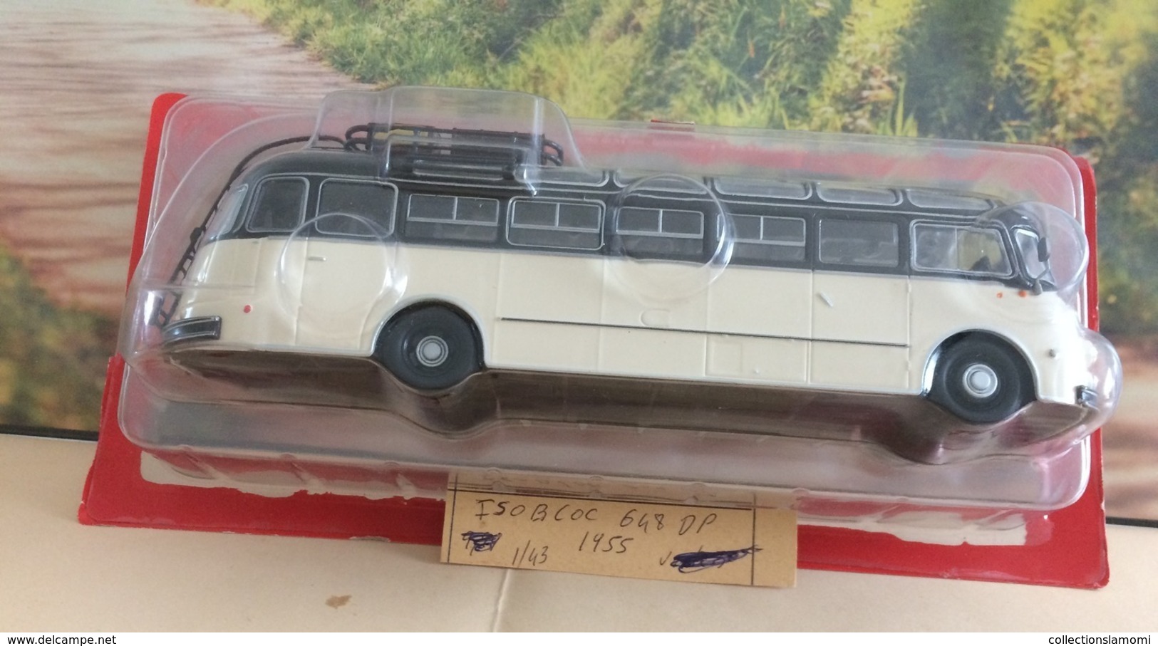 Bus-  Isobloc 648 DP - 1955 - échelle 1/43  Neuf Métal - Voir photos (envoie Colissimo)