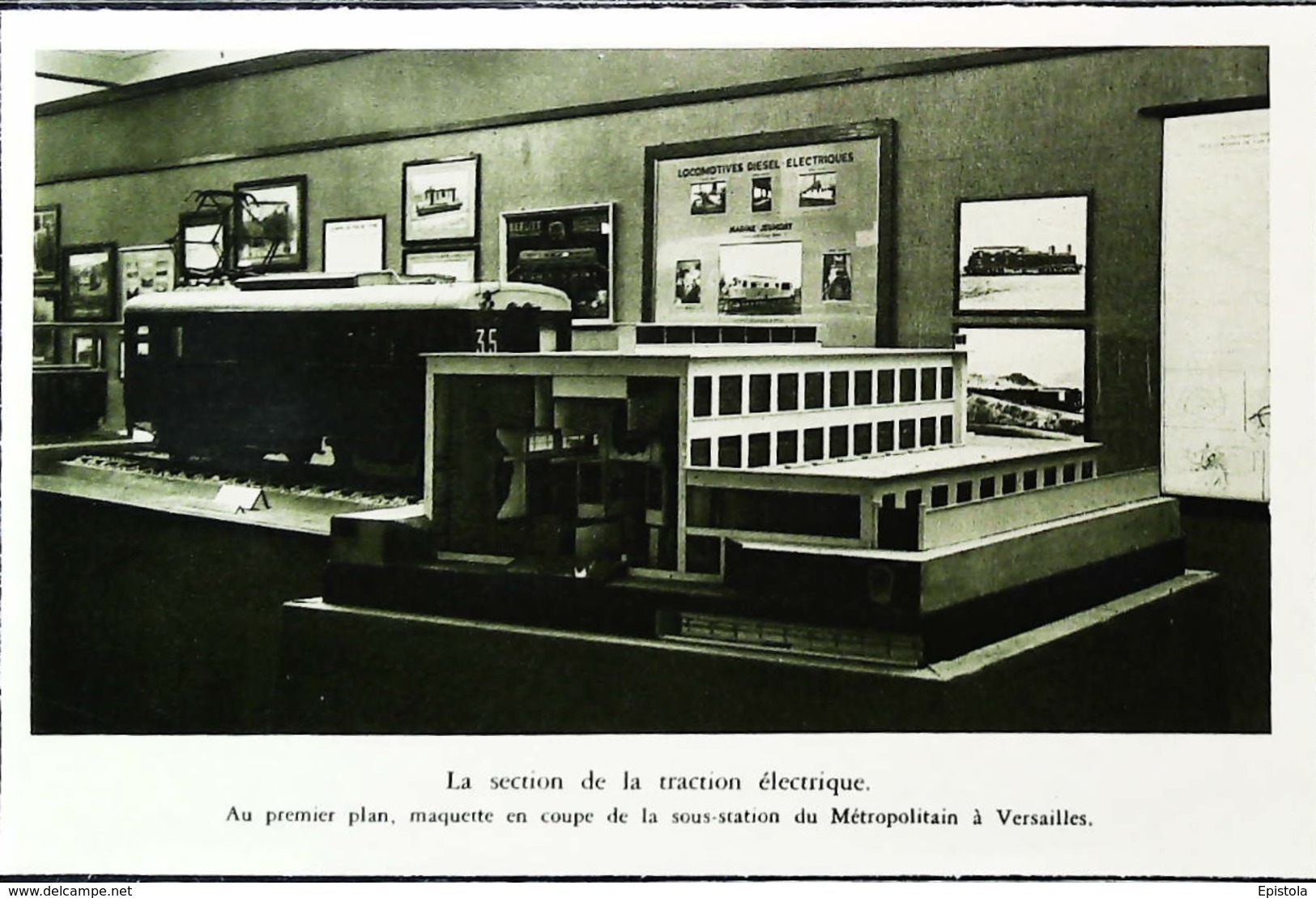 Versailles  - Maquette Sous Station Du Métropolitain - Coupure De Presse (encadré Photo) De 1962 - Otros & Sin Clasificación