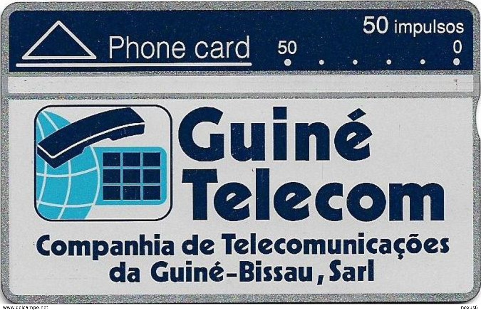 Guinea Bissau - Guine Telecom -  408A - 08.1994, 50Units, 25.000ex. Used - Guinée-Bissau