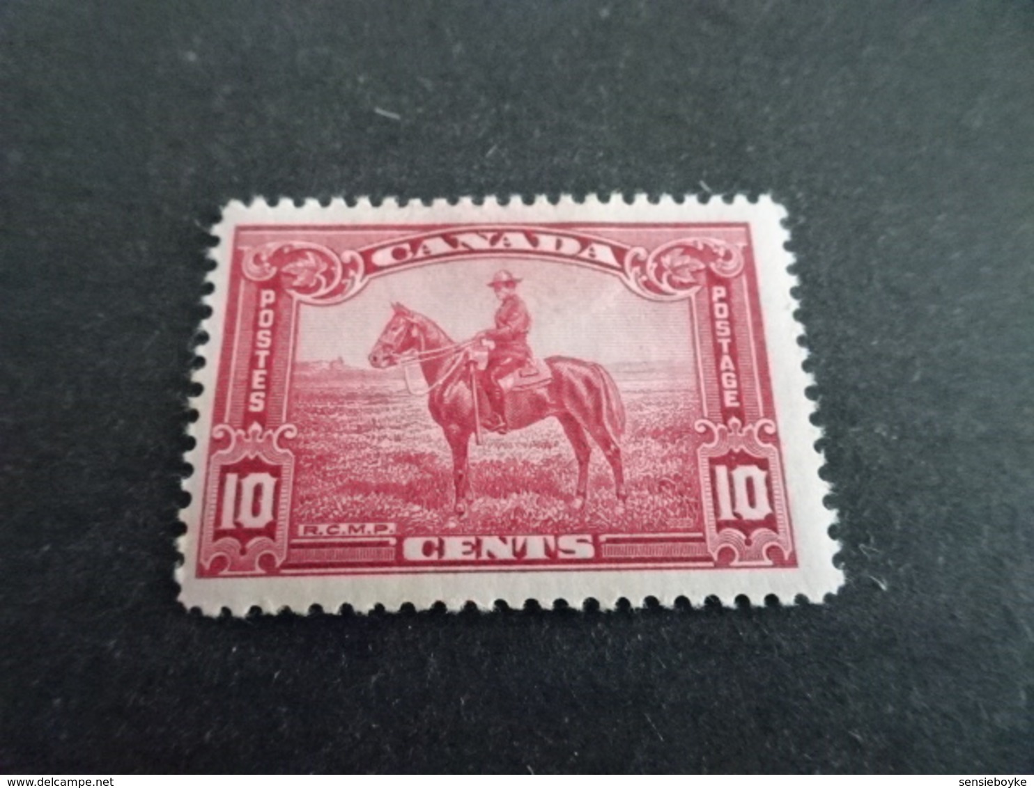 K31311 -stamp Mint Hinged Canada 1935 - MI. 190 - Men On Horse - Cavalli