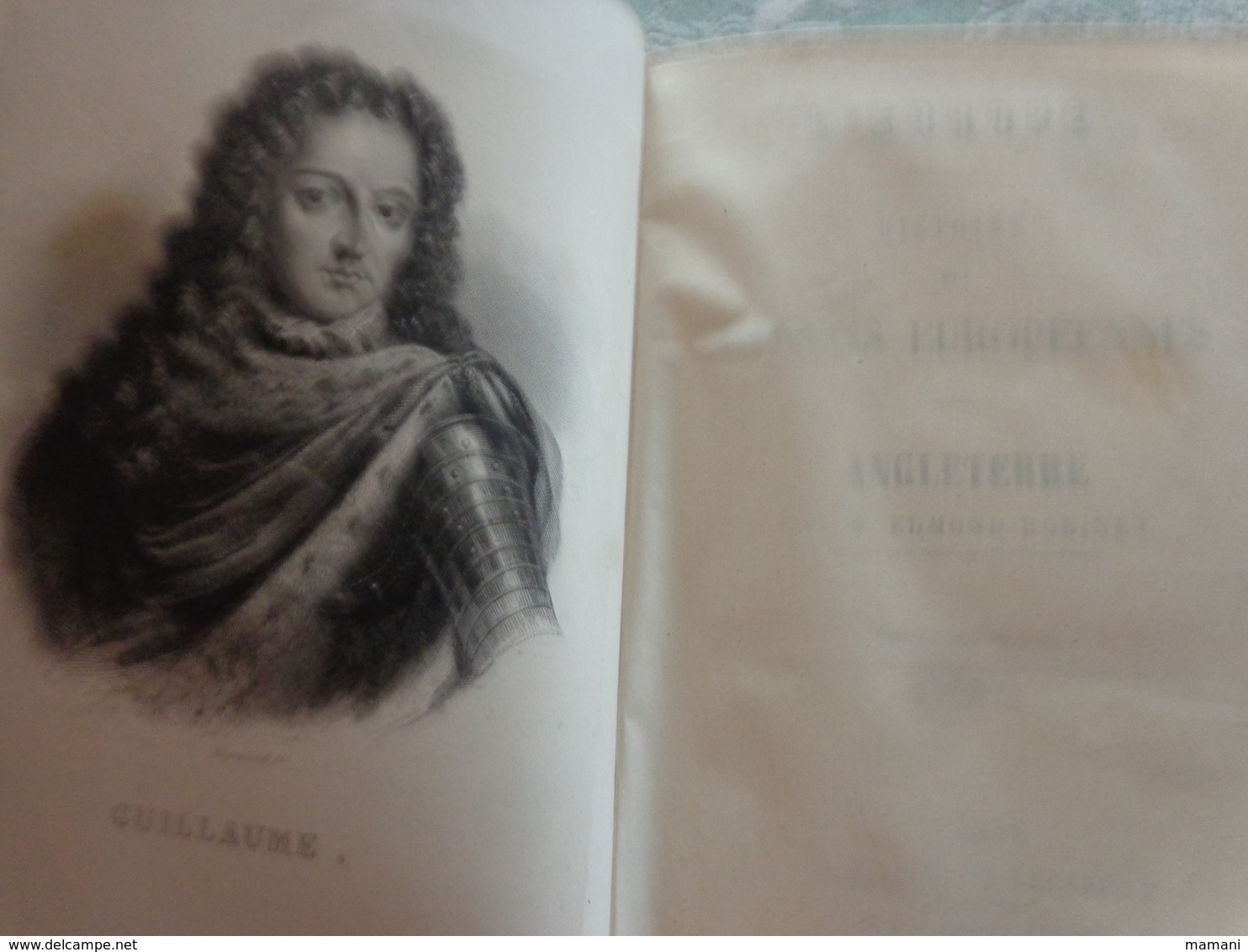 L'europe Histoire Des Nations Europeennes -angleterre- Edmond Robinet -1ere 2eme Partie Guillaume-charles 1er Etc... - 1801-1900