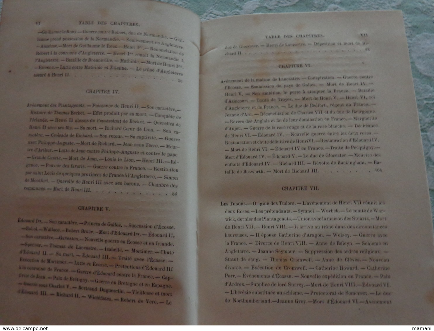 l'europe histoire des nations europeennes -angleterre- edmond robinet -1ere 2eme partie guillaume-charles 1er etc...