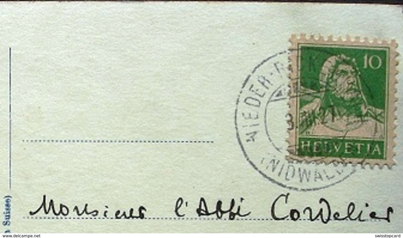 RICKENBACH Gel. 1927 N. Porrentruy - Other & Unclassified