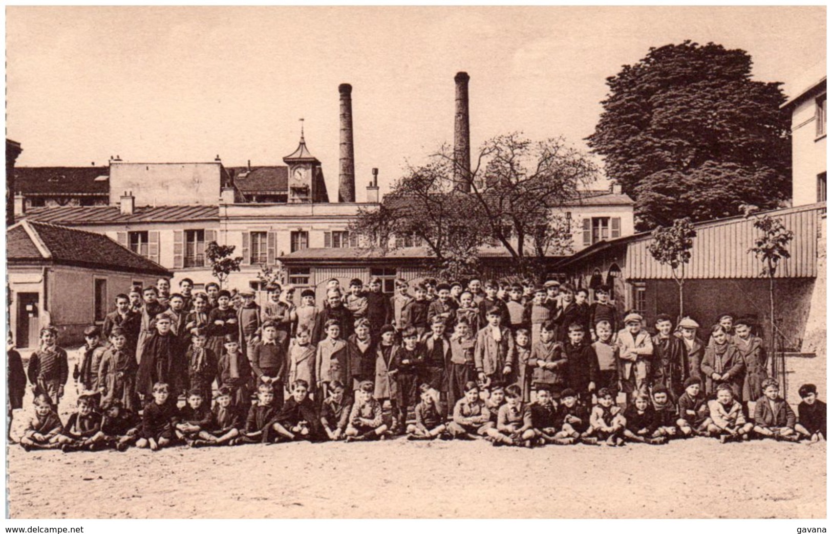 75 PARIS - "Les Otages" 85-95 Rue Haxo - Patronage De Garçons - Educazione, Scuole E Università