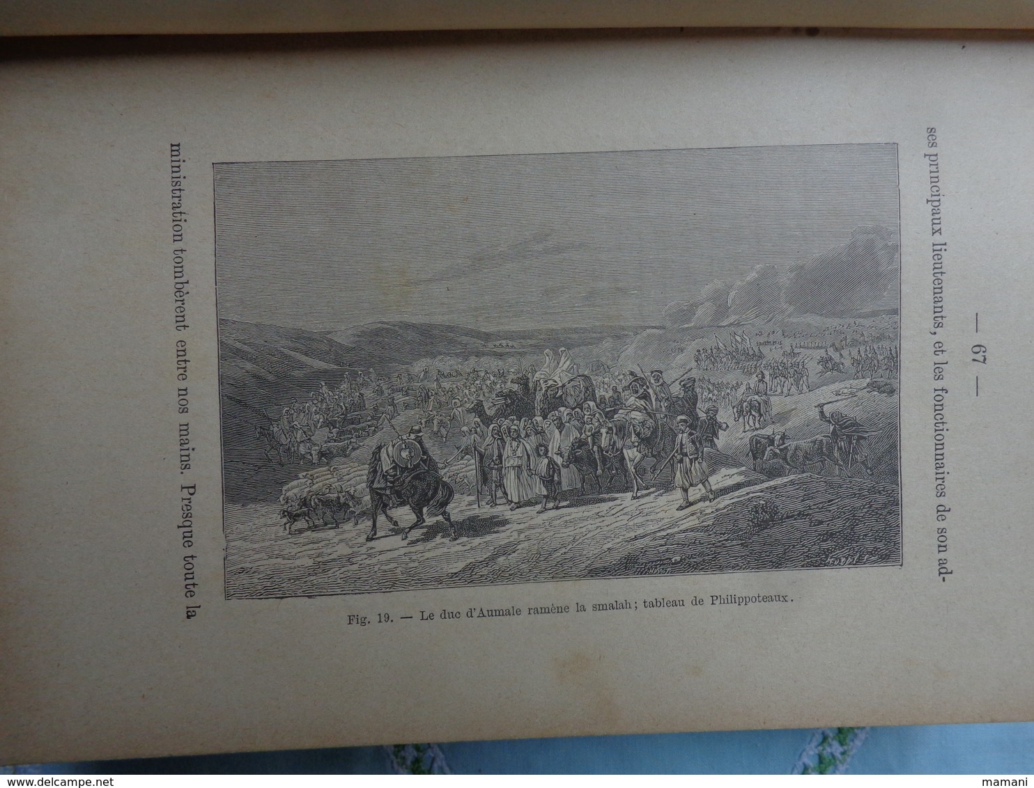 livre recompense -college de cette-l'algerie conquise depuis la prise de constantine a nos jours-paul gaffarel- 1890