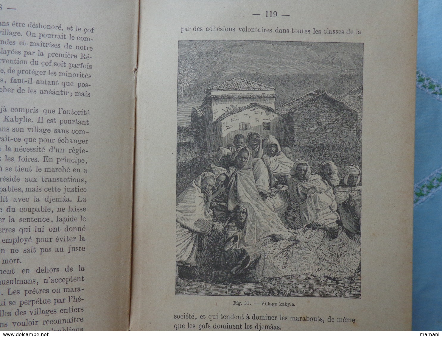 livre recompense -college de cette-l'algerie conquise depuis la prise de constantine a nos jours-paul gaffarel- 1890