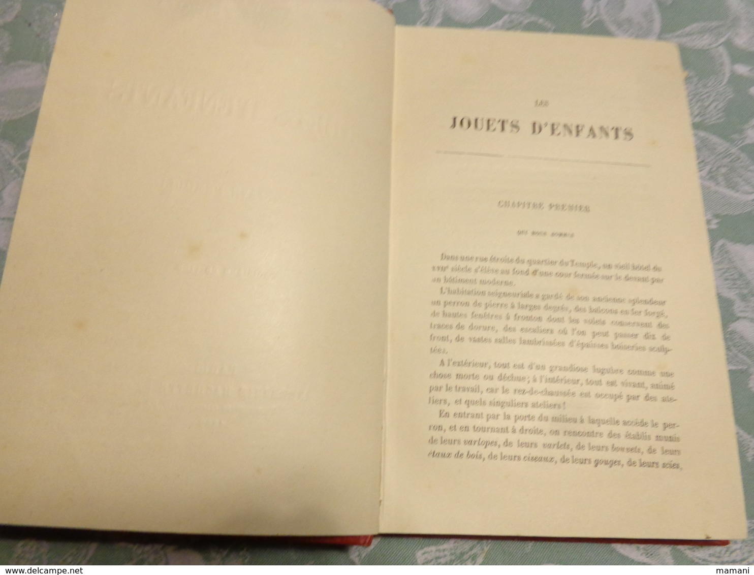 Livre Recompense -college De Cette-les Jouets D'enfants Par Gustave Demoulin 3eme Edition-1889-polichinelle -poupee Etc. - Autres & Non Classés