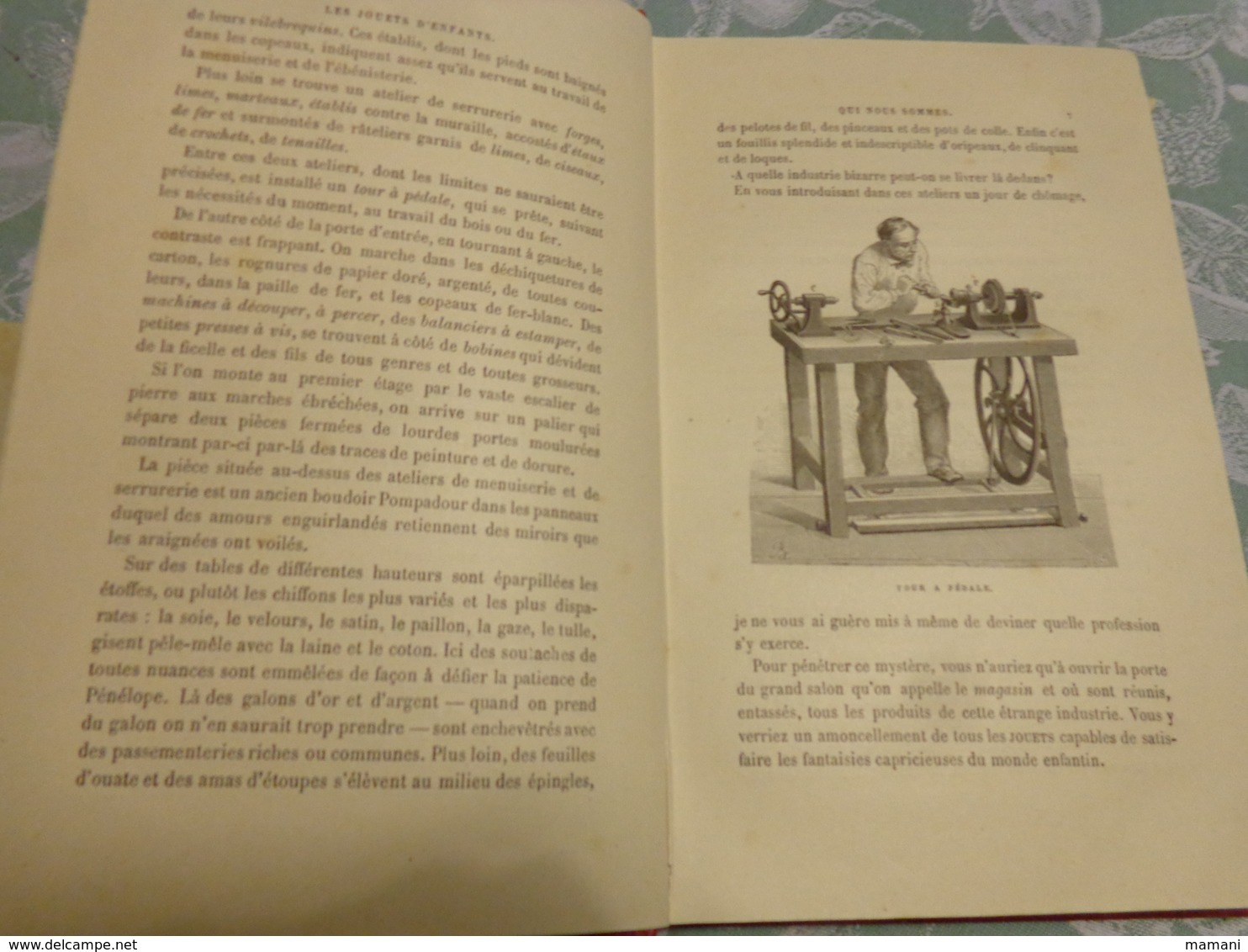 Livre Recompense -college De Cette-les Jouets D'enfants Par Gustave Demoulin 3eme Edition-1889-polichinelle -poupee Etc. - Altri & Non Classificati